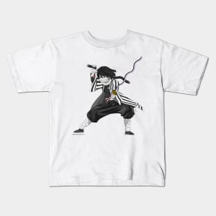 Gray Serpent Boy Kids T-Shirt